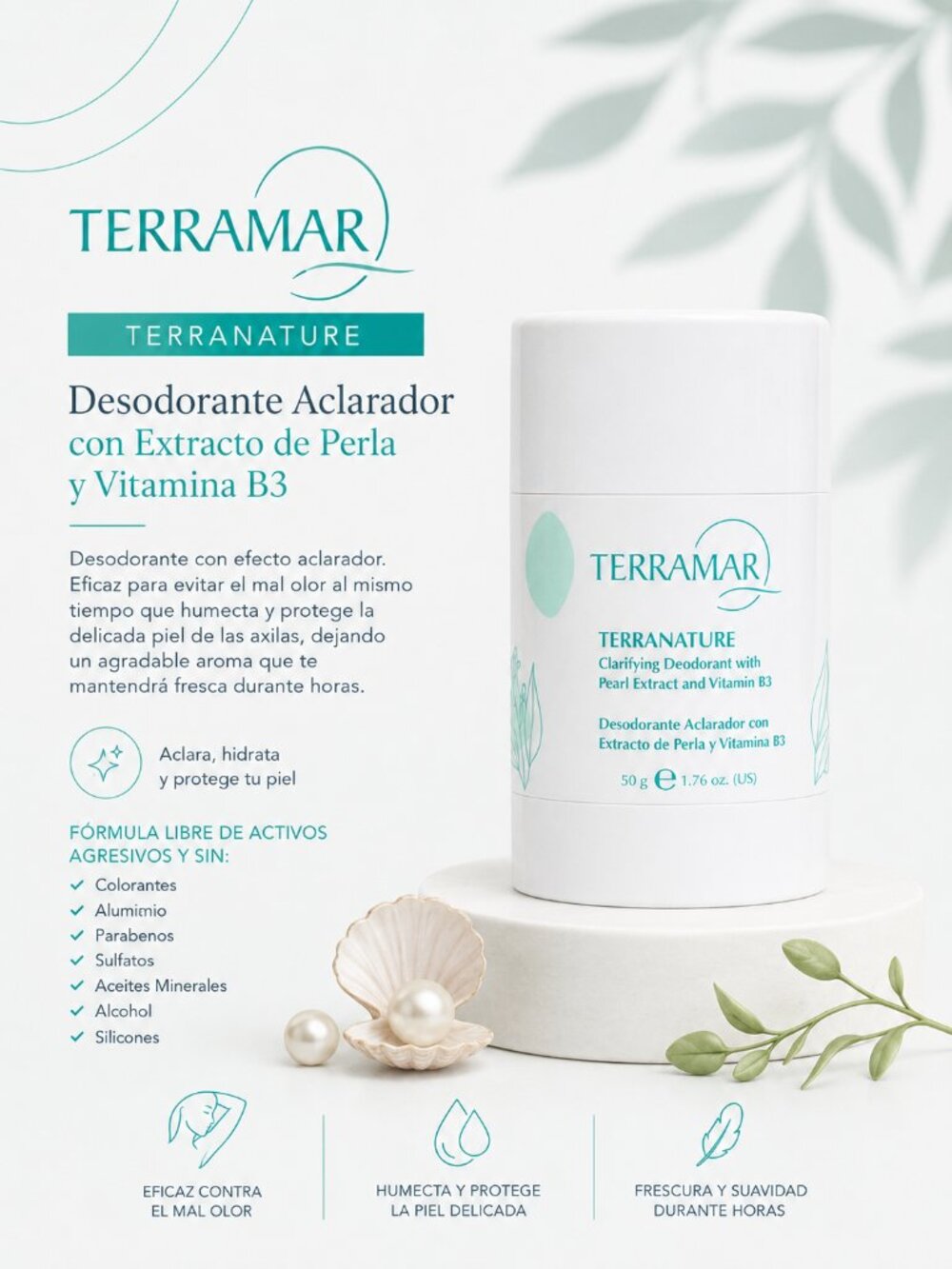 TERRANATURE Clarifying deodorant
